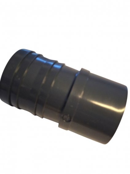 PVC Schlauchtülle mit Klebestutzen - 63/50mm x 60mm(KSxTülle) - PN10